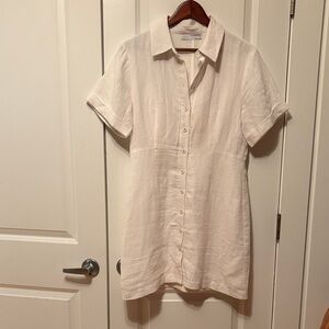 Sophie Rue Ivory Button-Up Dress